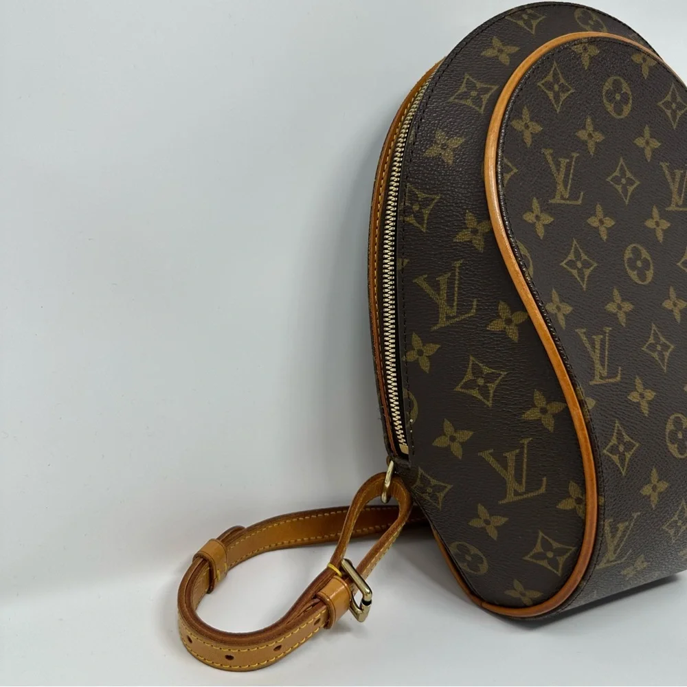 Louis Vuitton Brown and Tan Monogram Backpack - Picture 2 of 16